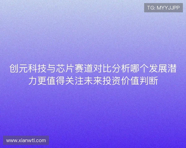 创元科技与芯片赛道对比分析哪个发展潜力更值得关注未来投资价值判断